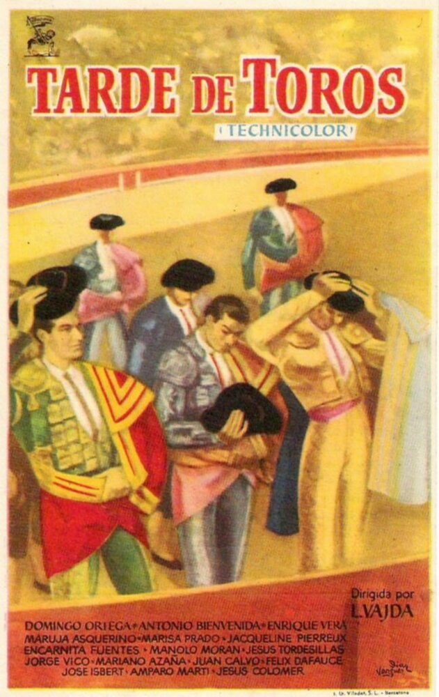 Tarde de toros (1956) постер