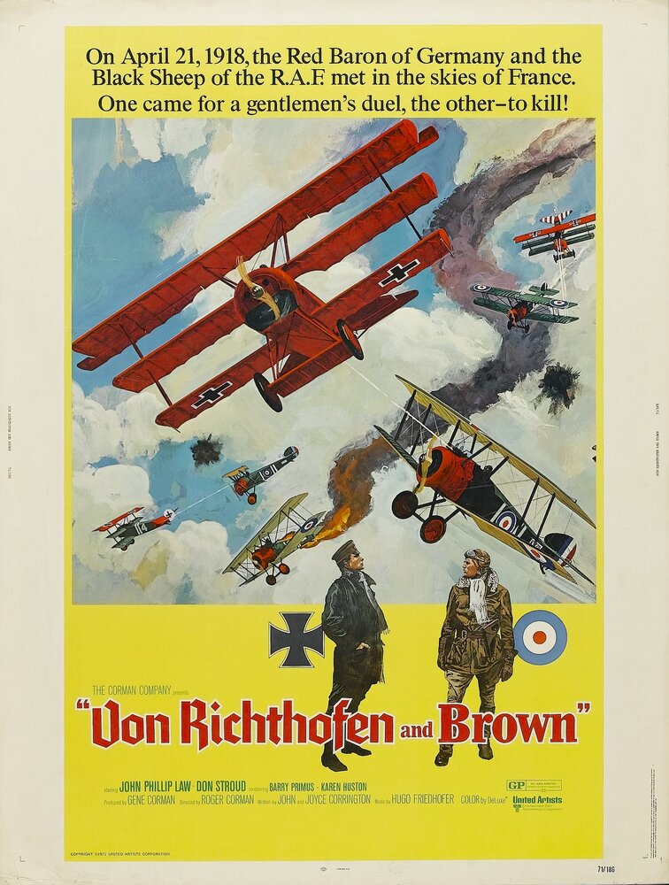 Красный барон (1971) постер