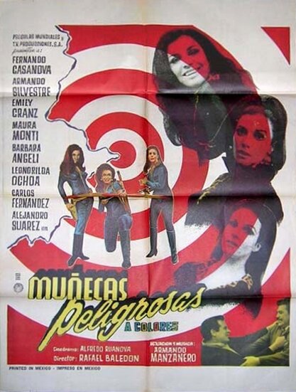 Muñecas peligrosas (1969) постер
