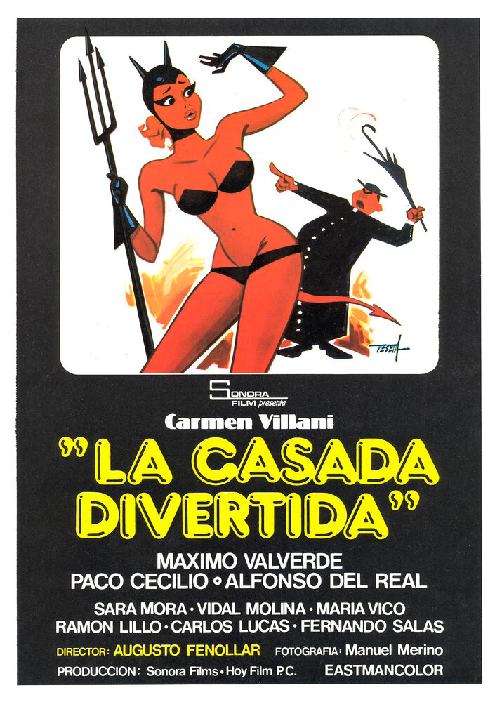 La casada divertida (1981) постер