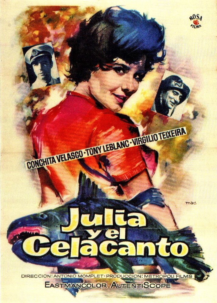 Хулия и целакант (1961) постер