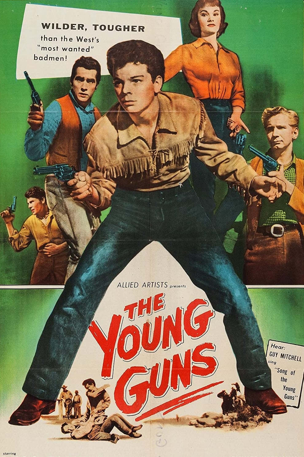 Молодые стрелки (1956) постер