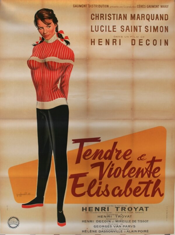 Tendre et violente Elisabeth (1960) постер