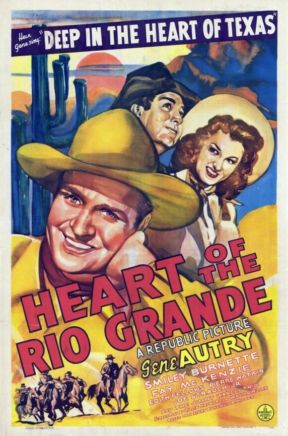 Heart of the Rio Grande (1942) постер