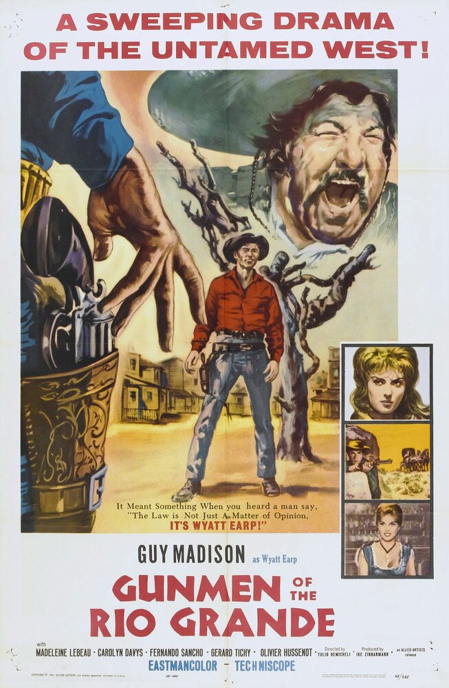 Дуэль в Рио Браво (1964) постер