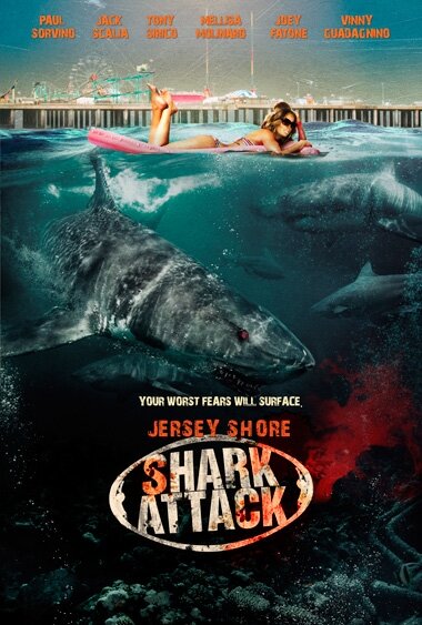 Нападение акул на Нью-Джерси (2012) постер