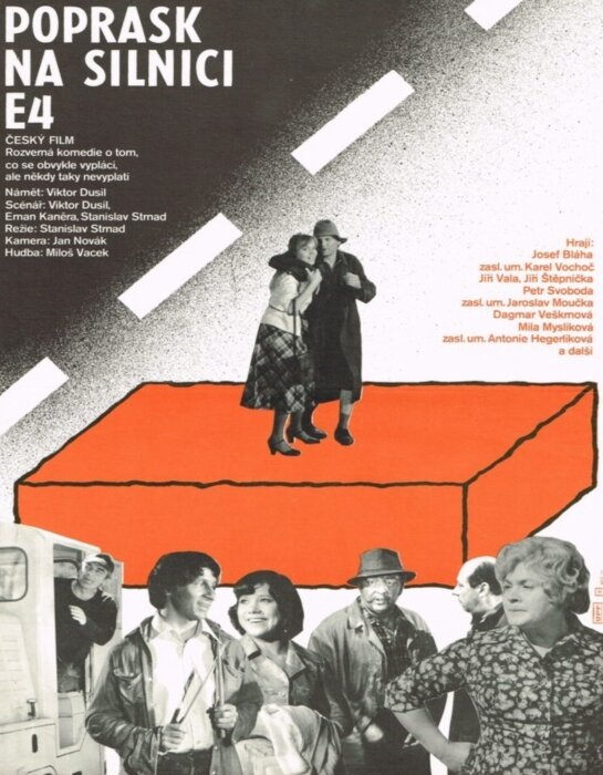 Poprask na silnici E 4 (1980) постер