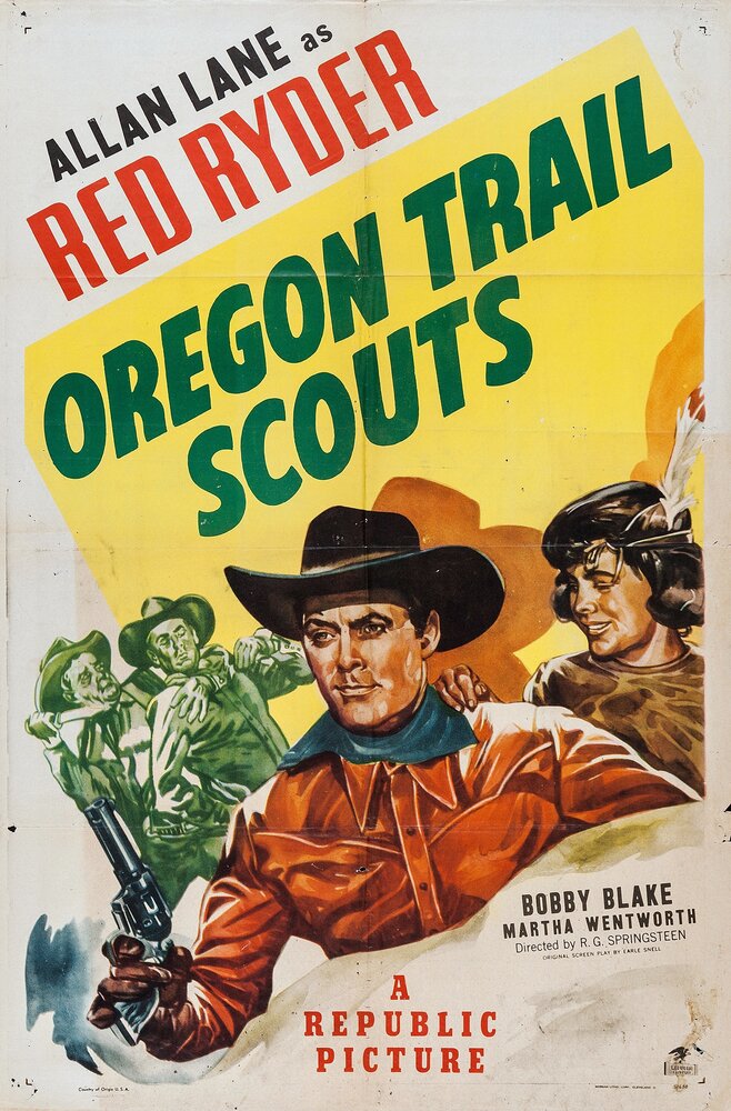 Oregon Trail Scouts (1947) постер