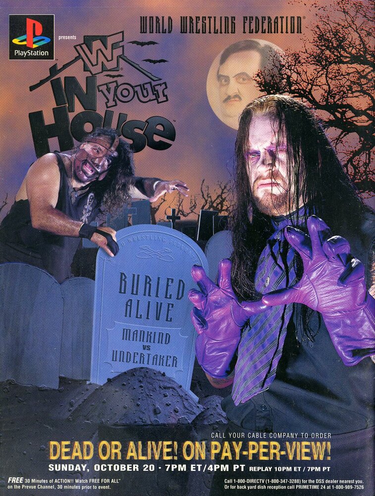 WWF В твоем доме 11: Похороненный заживо (1996) постер