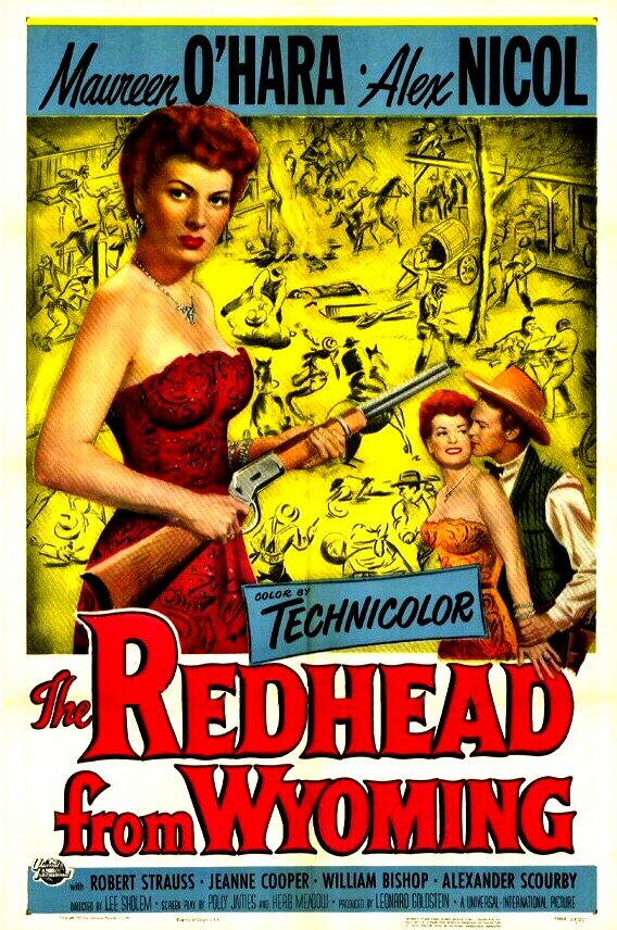 Рыжая из Вайоминга (1953) постер