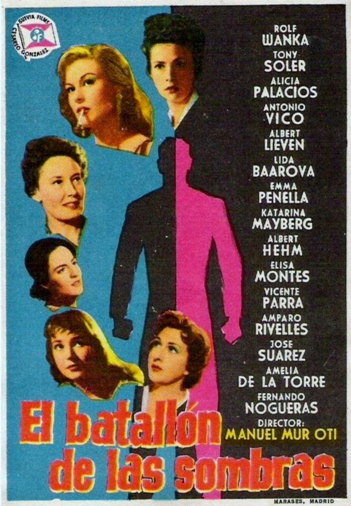 El batallón de las sombras (1957) постер