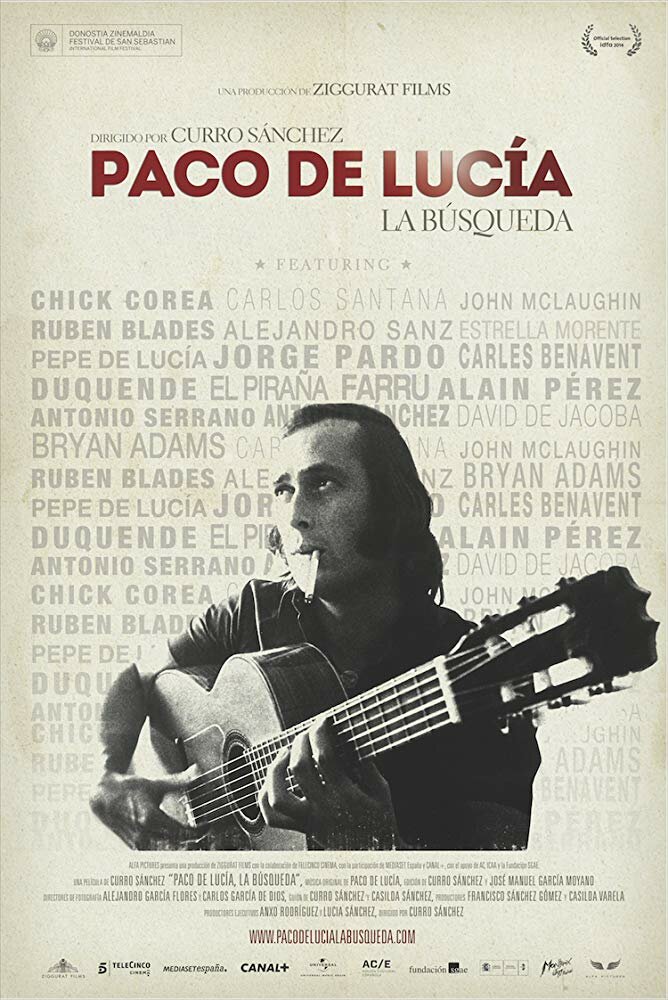 Paco de Lucía: la búsqueda (2014) постер