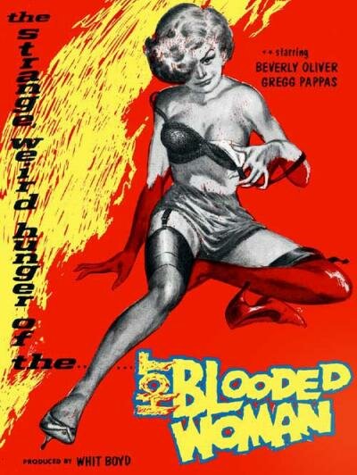 Женщина с горячей кровью (1965) постер