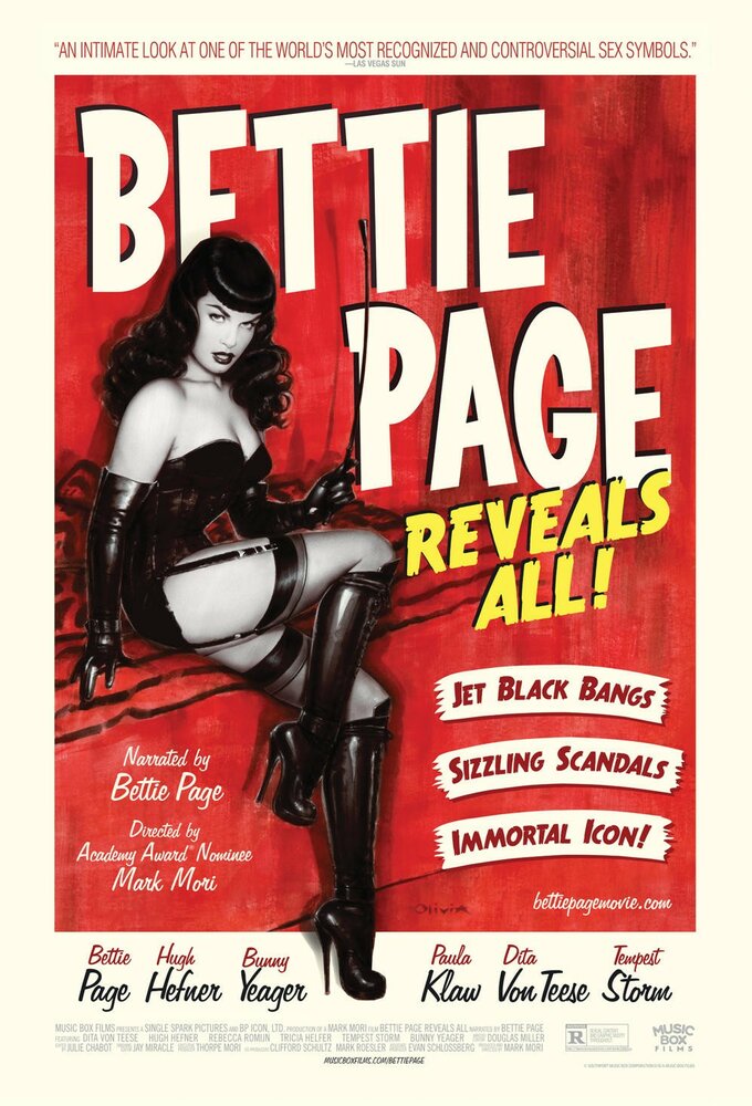 Бетти Пейдж раскрывает все (2012) постер