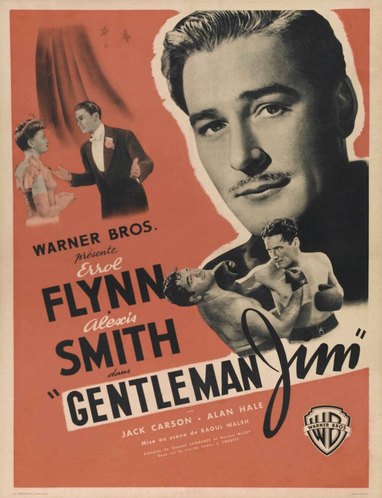 Джентльмен Джим (1942) постер