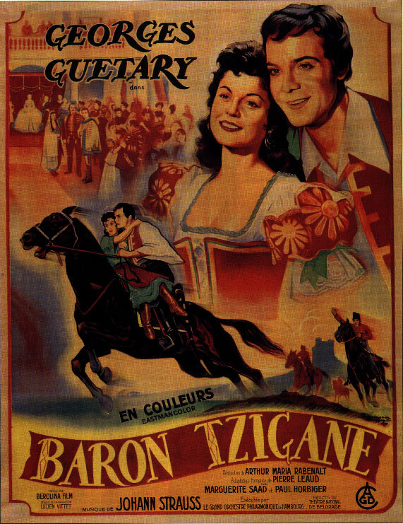 Цыганский барон (1954) постер