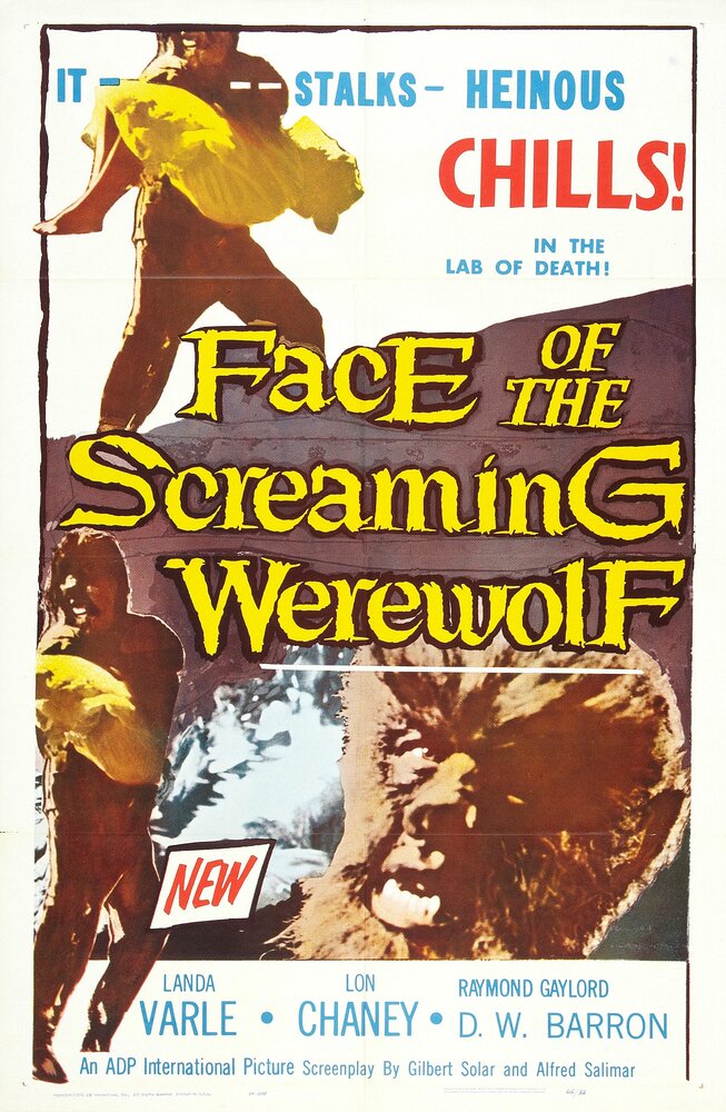 Лицо кричащего оборотня (1964) постер