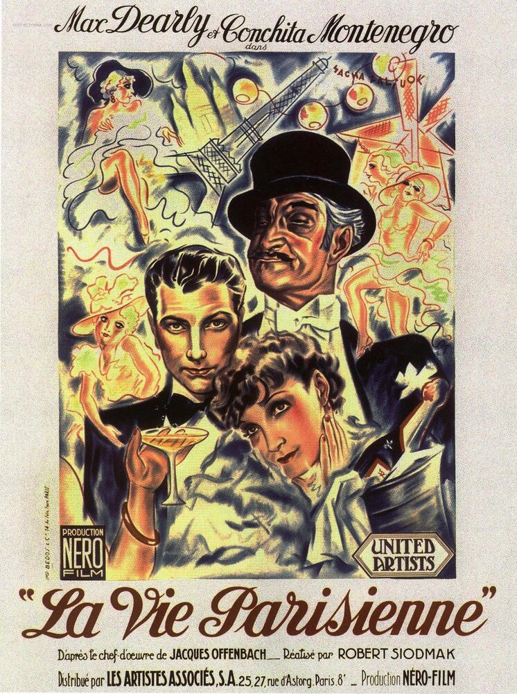 Парижская жизнь (1936) постер