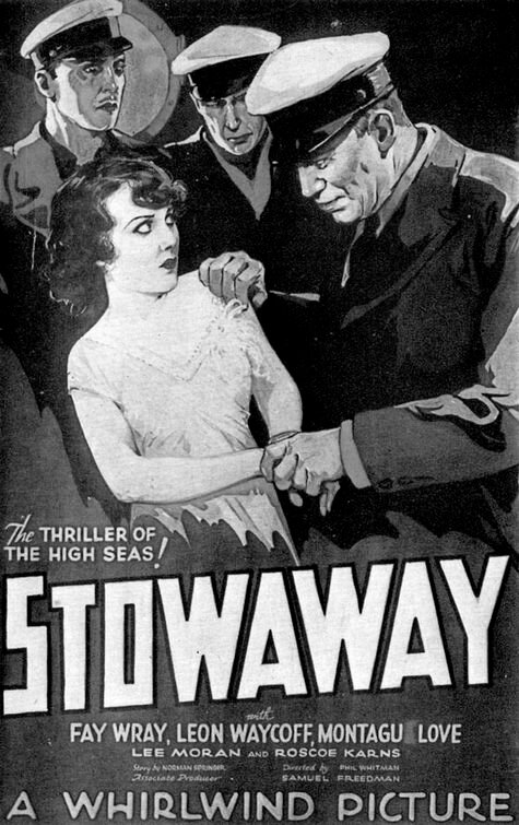 Stowaway (1932) постер