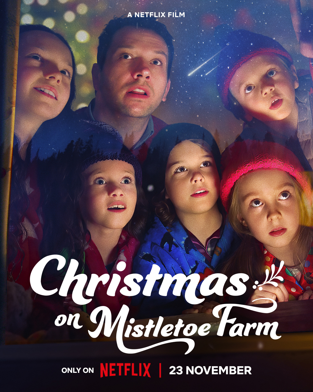 Christmas on Mistletoe Farm (2022) постер
