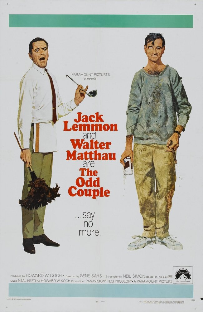 Странная парочка (1967) постер