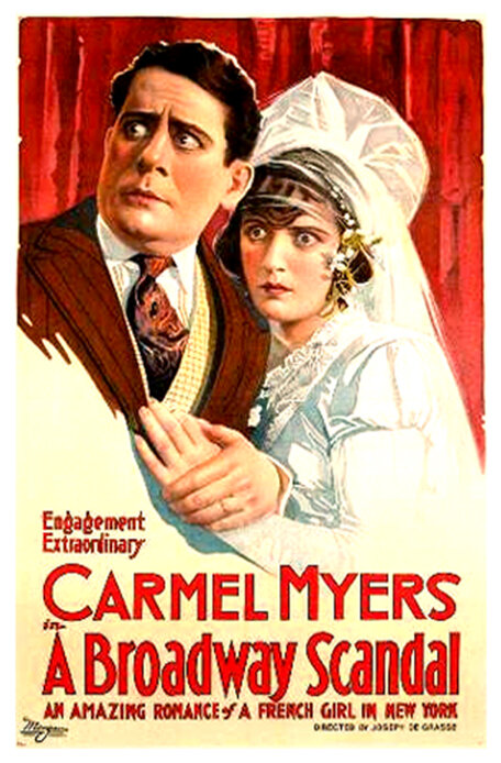 Бродвейский скандал (1918) постер