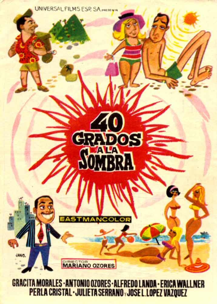 40 градусов в тени (1967) постер