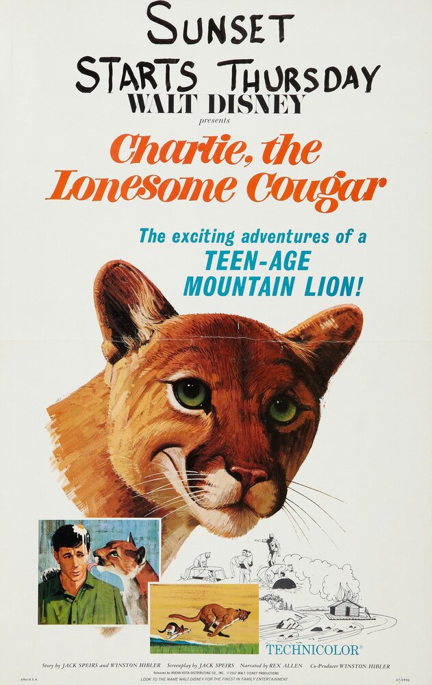 Чарли – одинокий кугуар (1967) постер