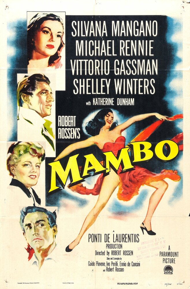 Мамбо (1954) постер