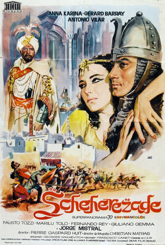 Шехерезада (1963) постер