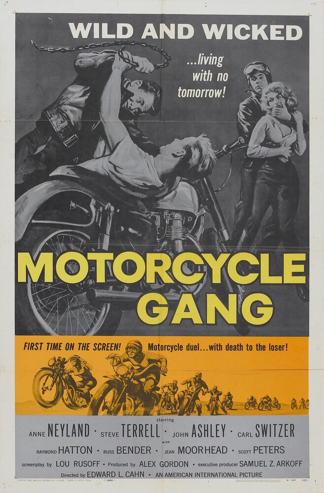 Банда мотоциклистов (1957) постер
