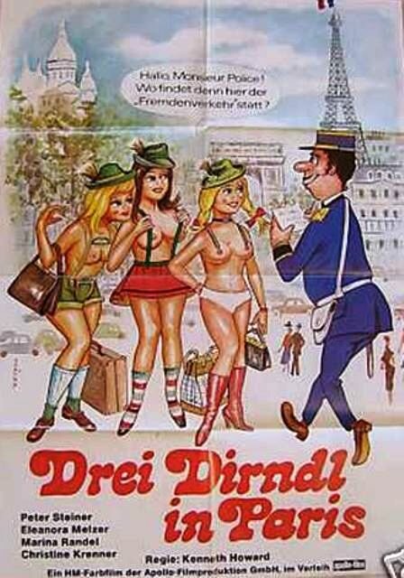 Три девушки в Париже (1981) постер