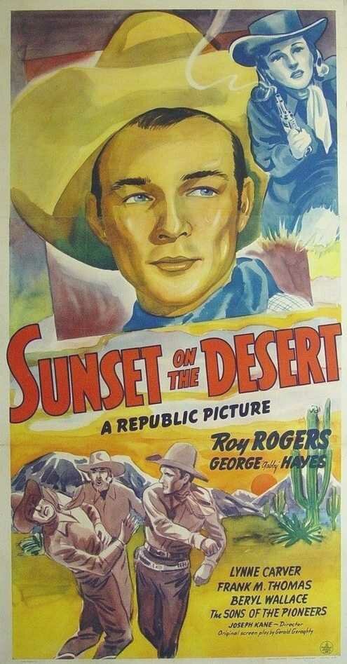 Sunset on the Desert (1942) постер