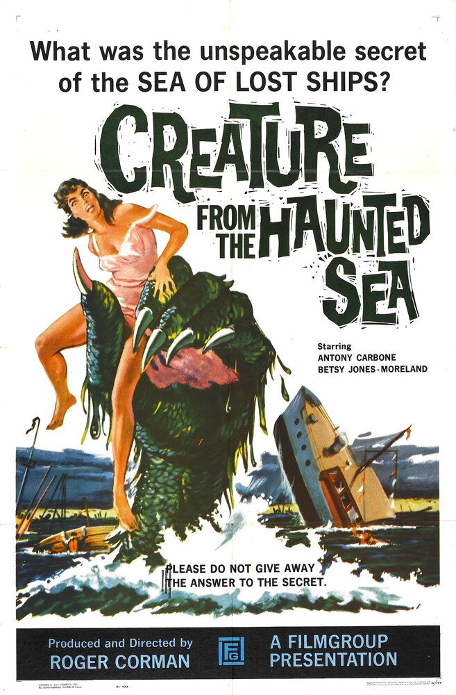 Существо из моря с привидениями (1961) постер