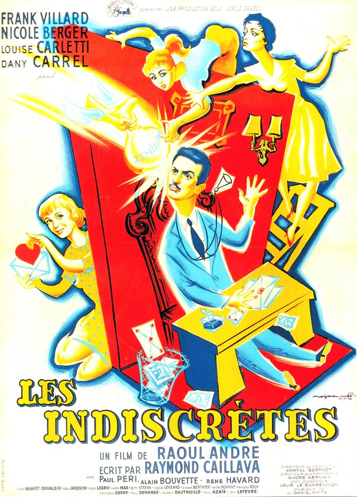 Les indiscrètes (1956) постер