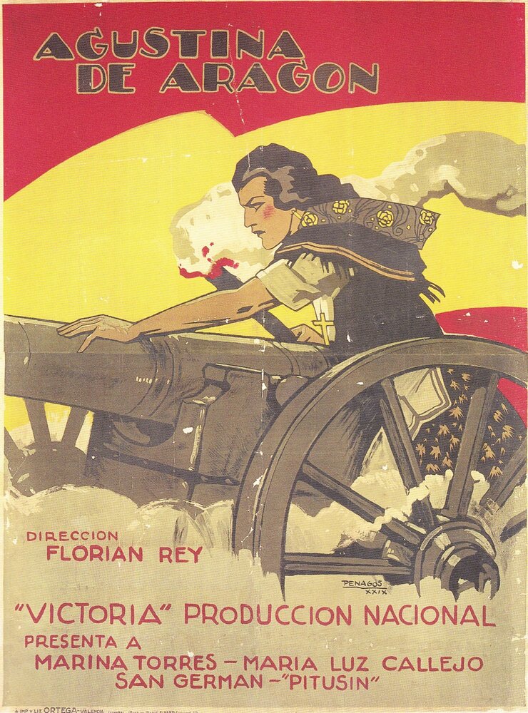Агустина Арагонская (1929) постер