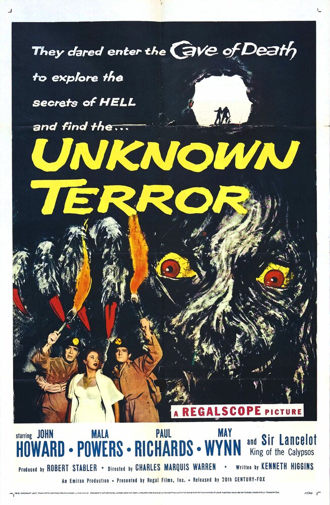 The Unknown Terror (1957) постер