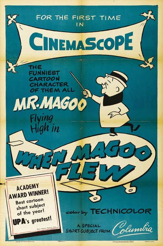 Полёт мистера Магу (1954) постер
