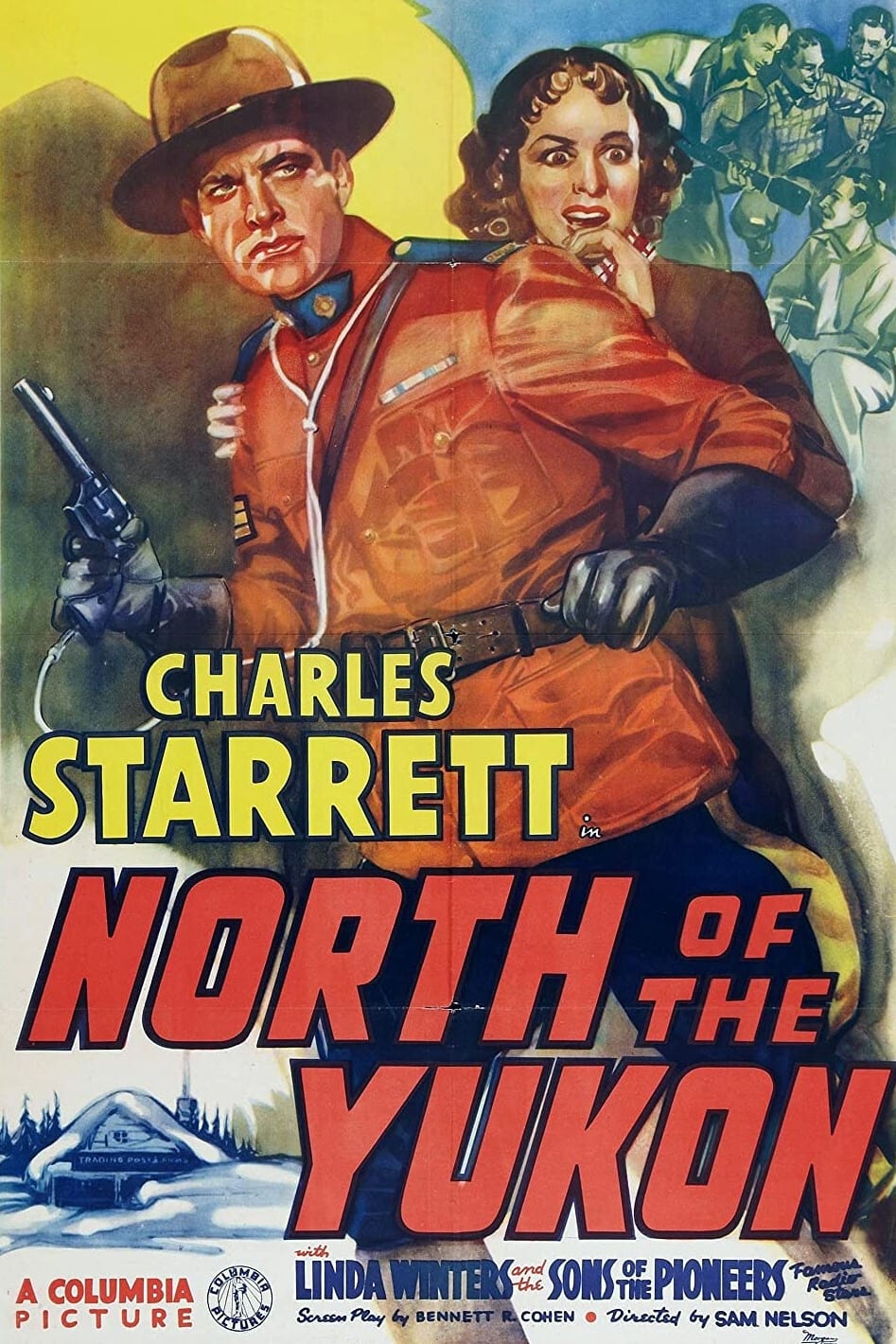 North of the Yukon (1939) постер