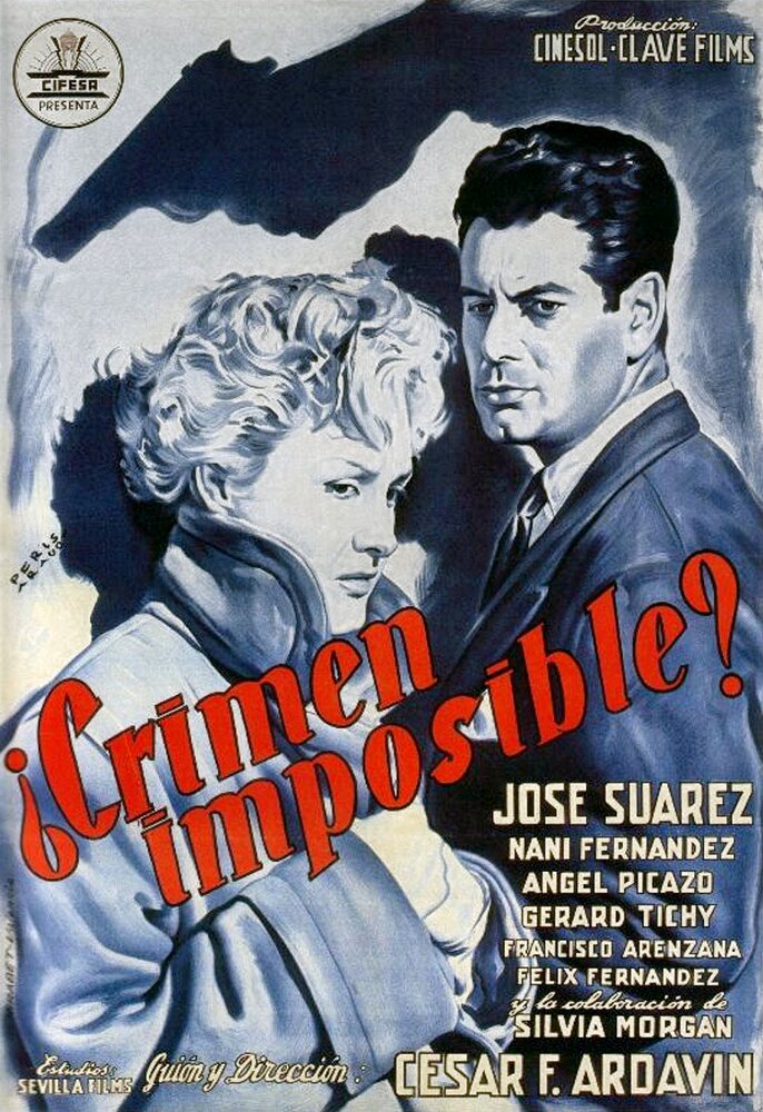 ¿Crimen imposible? (1954) постер