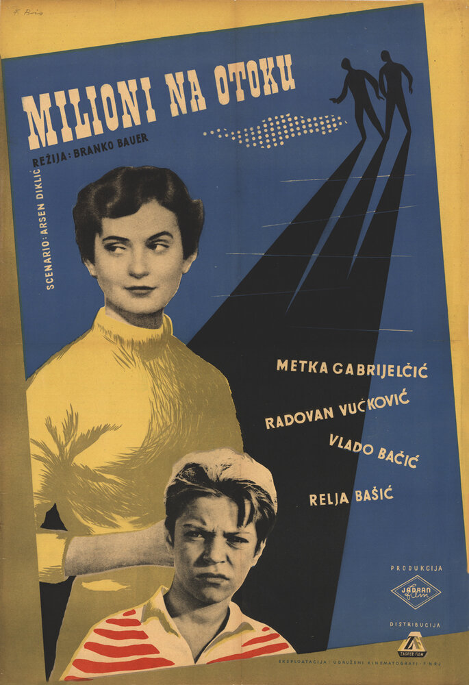 Миллионы на острове (1955) постер
