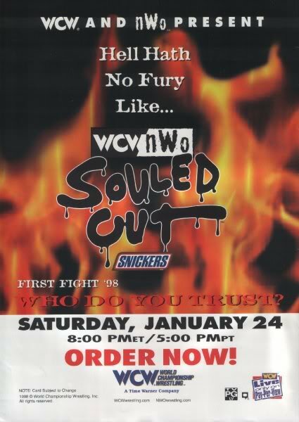 WCW Продажные души (1998) постер