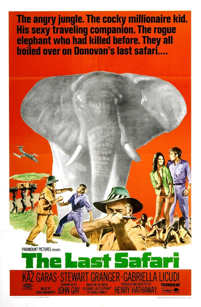 Последнее сафари (1967) постер