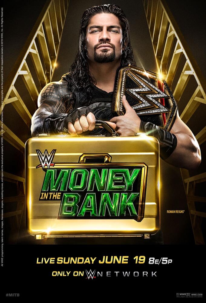 WWE Деньги в банке (2016) постер