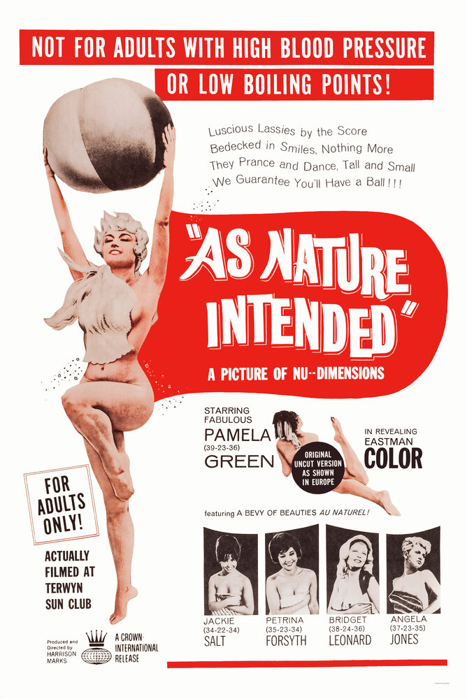Голые, как задумано природой (1961) постер