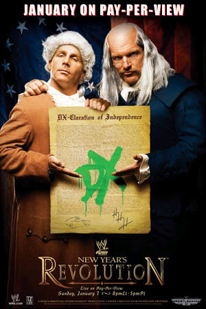 WWE Новогодняя революция (2007) постер