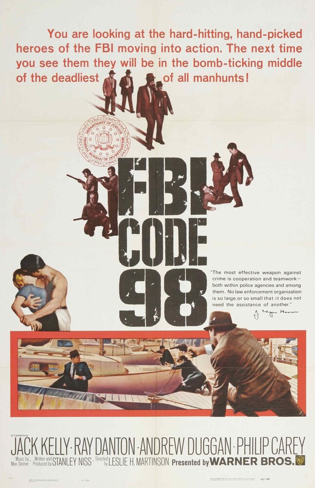 FBI Code 98 (1963) постер