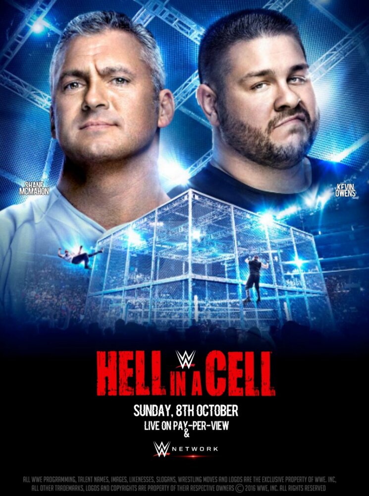 WWE Ад в клетке (2017) постер