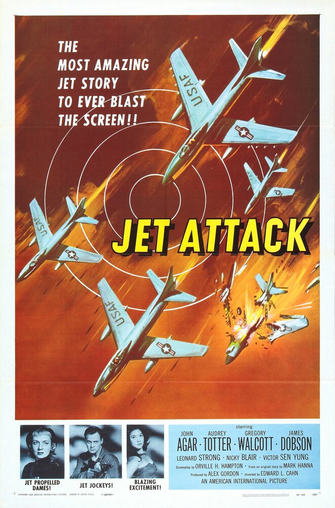 Jet Attack (1958) постер
