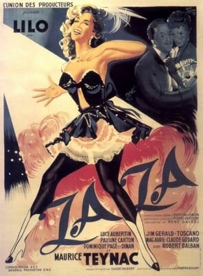 Заза (1956) постер